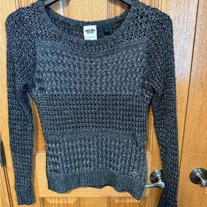 Harley-Davidson Charcoal Knit Sweater